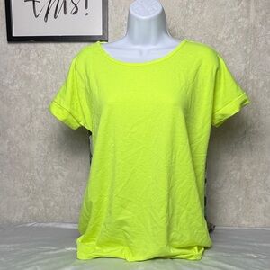 Neon Yellow Women's Top